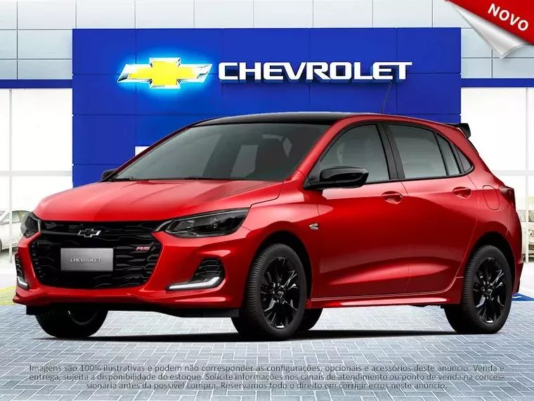 Chevrolet Onix Vermelho 8