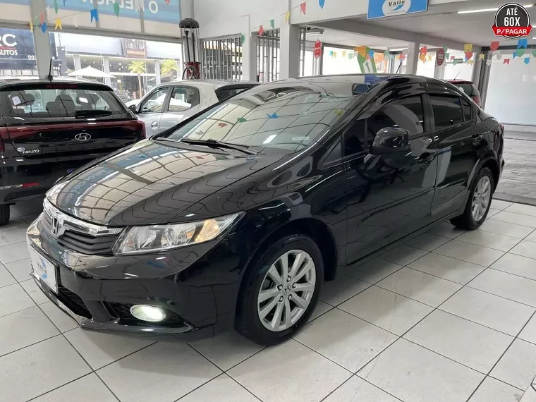 Honda Civic Preto 1