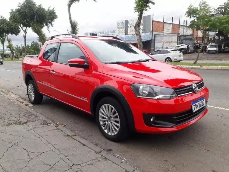 Volkswagen Saveiro Vermelho 3