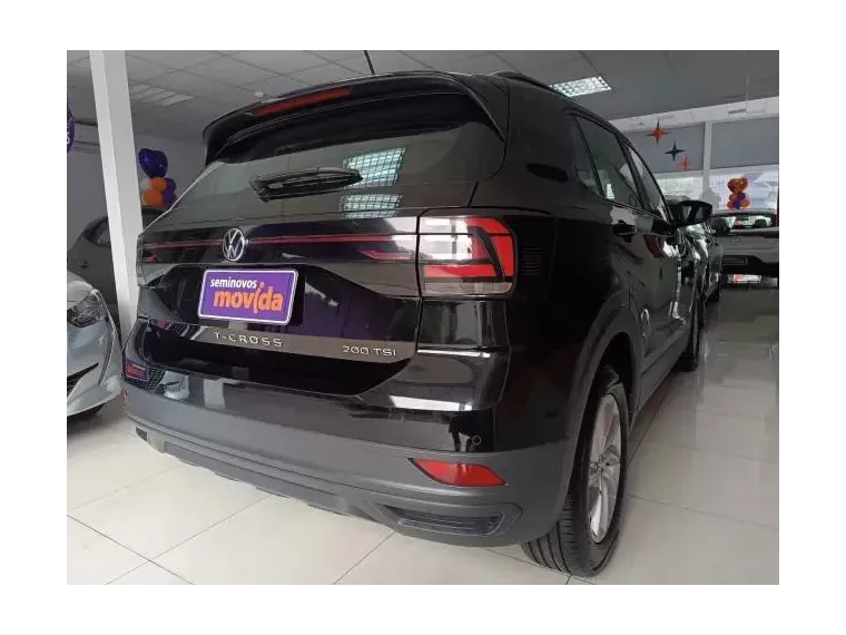 Volkswagen T-cross Preto 10