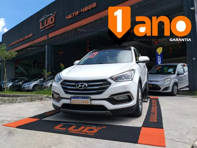 Hyundai Santa Fé Branco 1