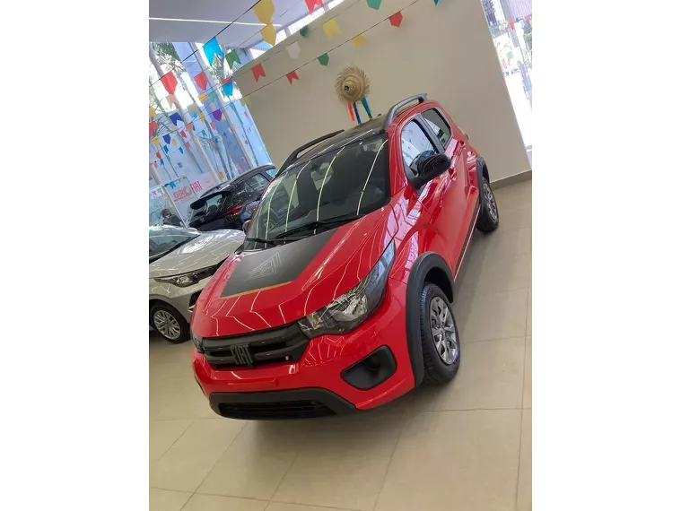 Fiat Mobi Vermelho 2