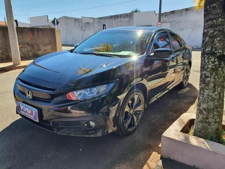 Honda Civic Preto 3