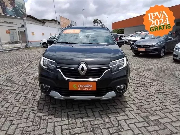 Renault Sandero Preto 8