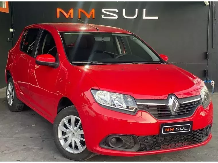 Renault Sandero Vermelho 8