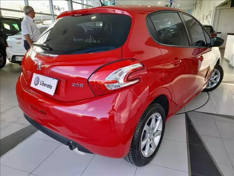 Peugeot 208 Vermelho 14