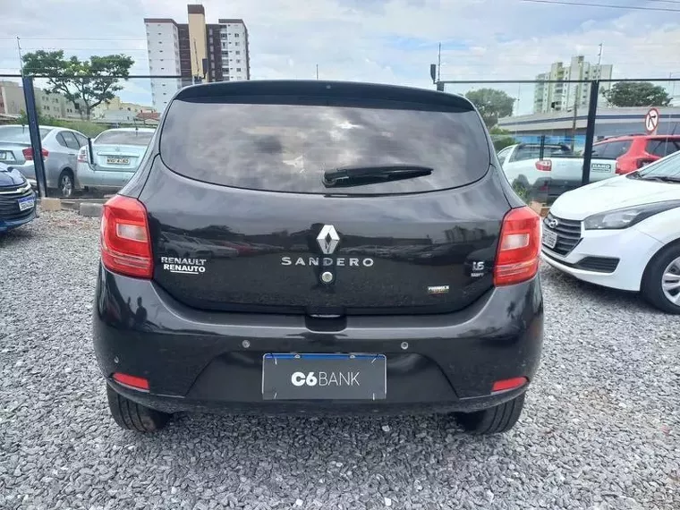 Renault Sandero Preto 1