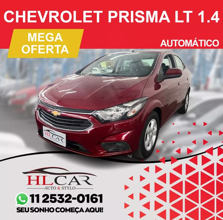 Chevrolet Prisma Vinho 15