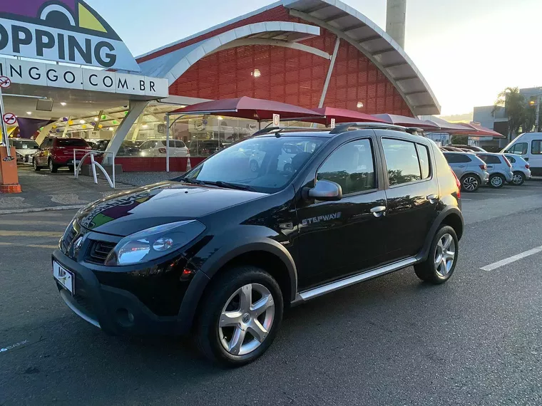 Renault Sandero Preto 7