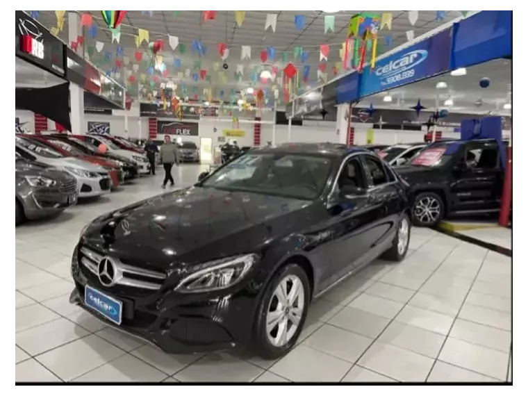 Mercedes-benz C 250 Preto 19