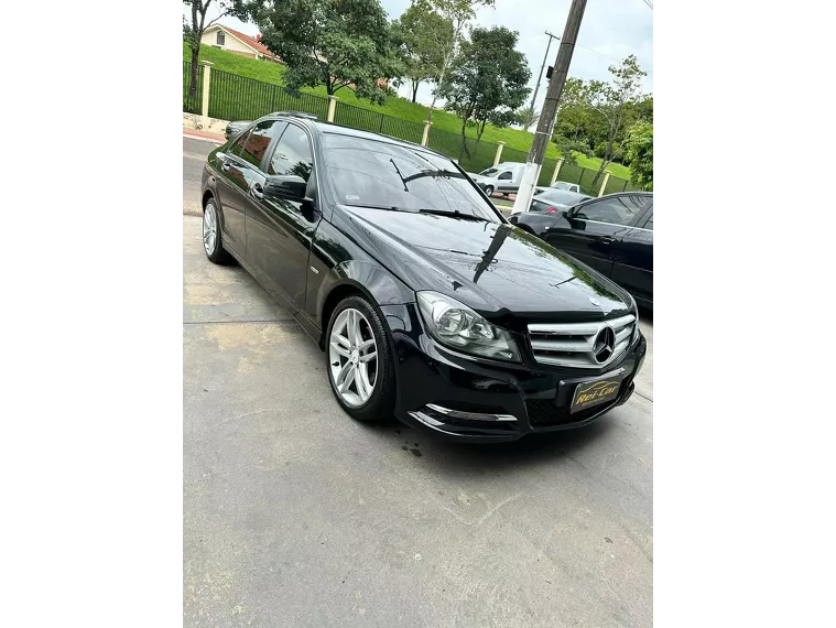 Mercedes-benz C 180 Preto 2