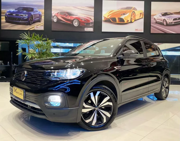 Volkswagen T-cross Preto 5