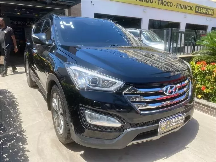 Hyundai Grand Santa Fé Preto 1