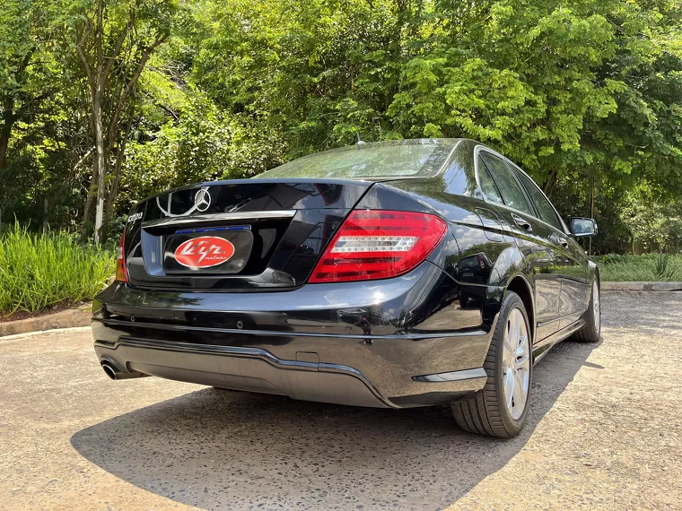 Mercedes-benz C 200 Preto 8