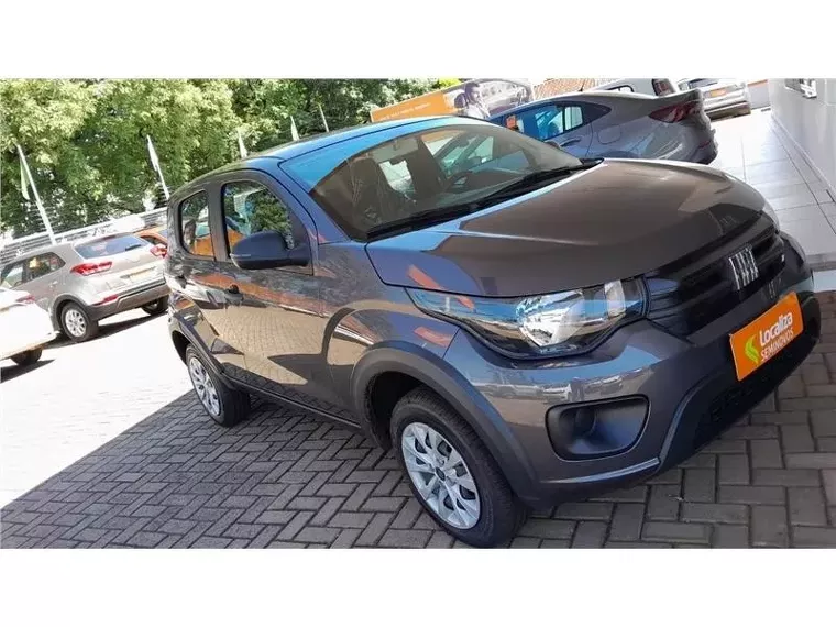 Fiat Mobi Cinza 7