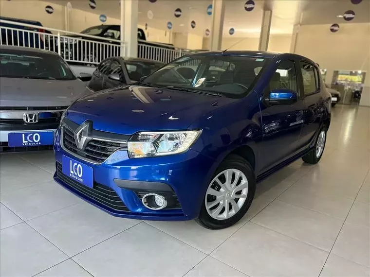 Renault Sandero Azul 1