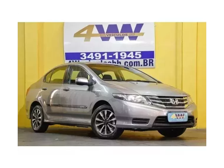 Honda City Cinza 4