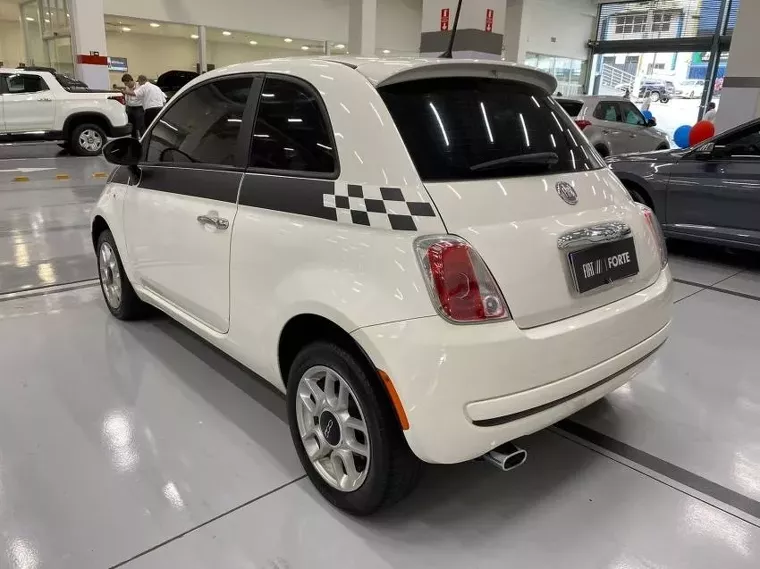 Fiat 500 Branco 9