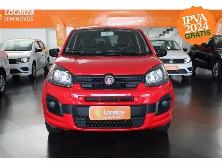 Fiat Uno Vermelho 2