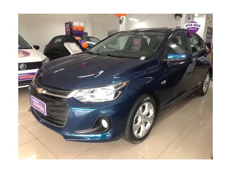 Chevrolet Onix Azul 7