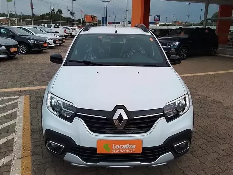 Renault Sandero Branco 4