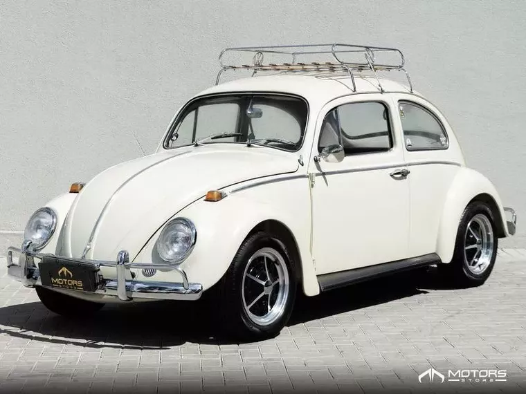 Volkswagen Fusca Branco 1