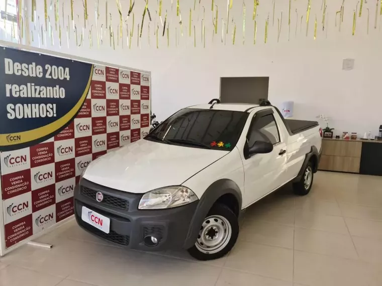 Fiat Strada Branco 7