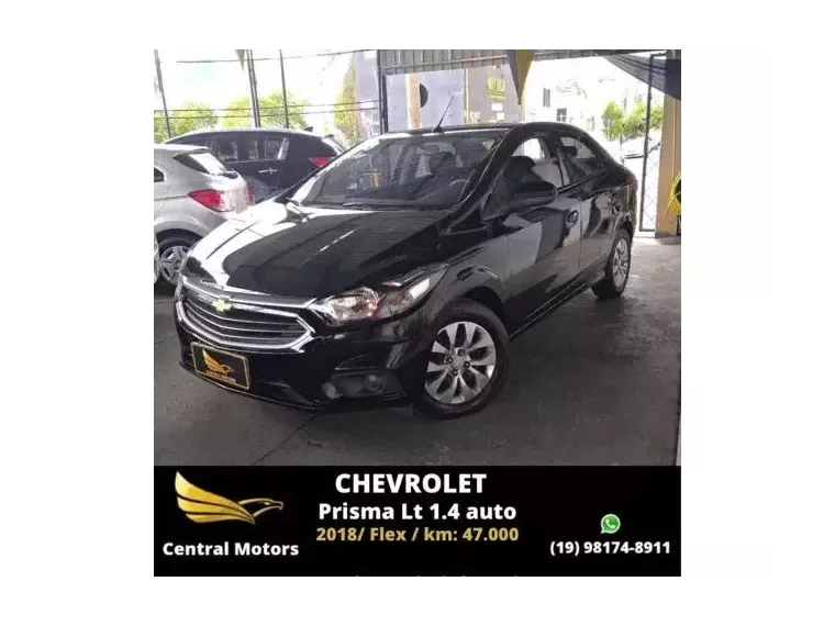 Chevrolet Prisma Preto 4