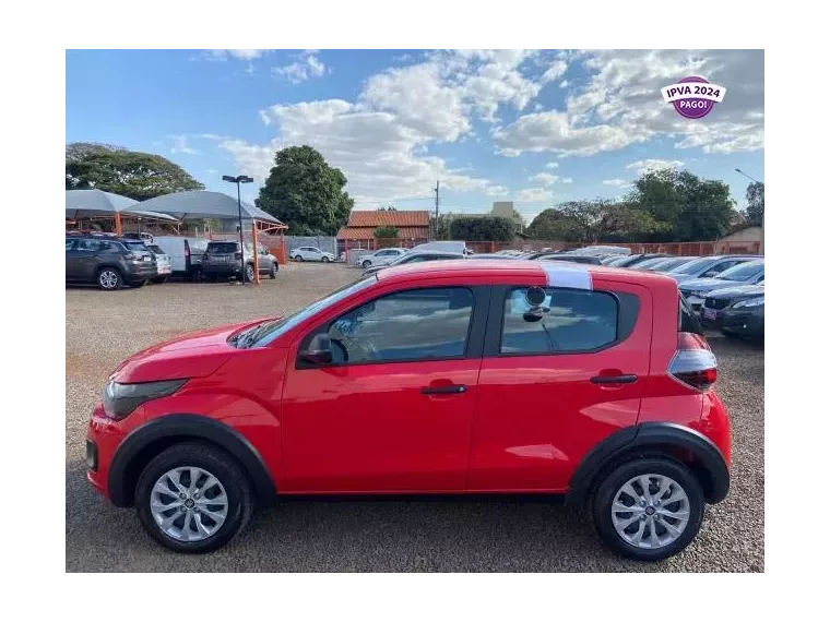 Fiat Mobi Vermelho 7