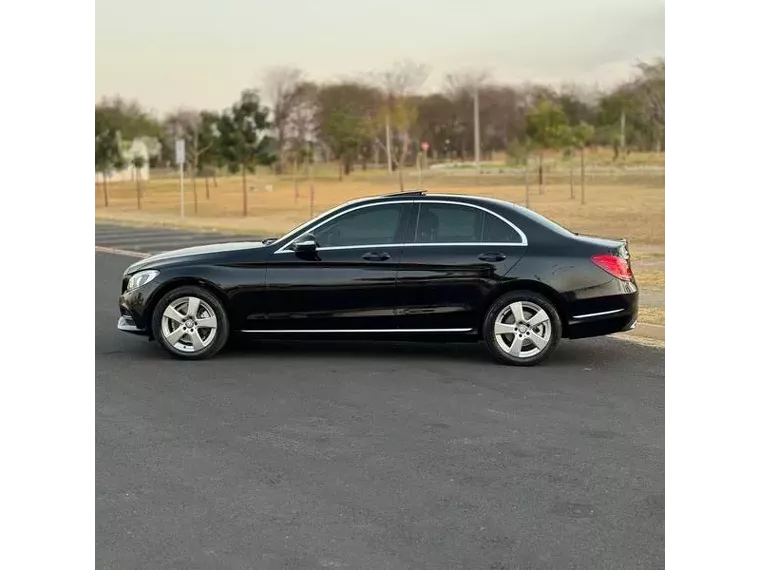 Mercedes-benz C 200 Preto 15