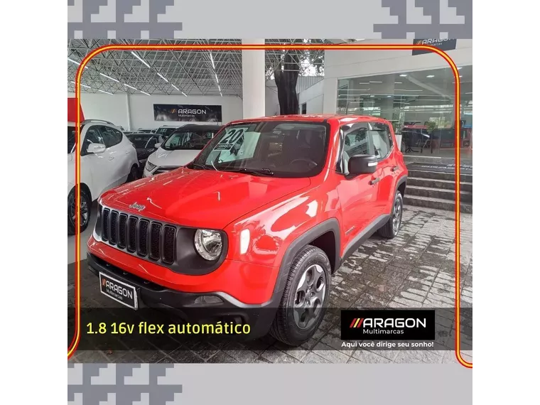 Jeep Renegade Vermelho 3