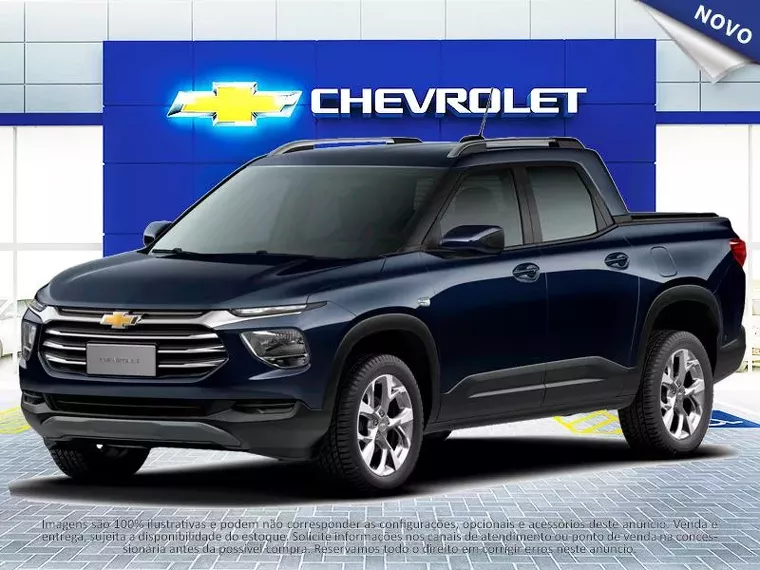 Chevrolet Montana Azul 5