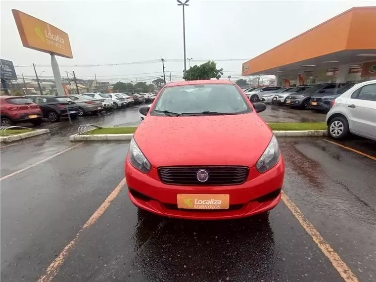 Fiat Grand Siena Vermelho 1