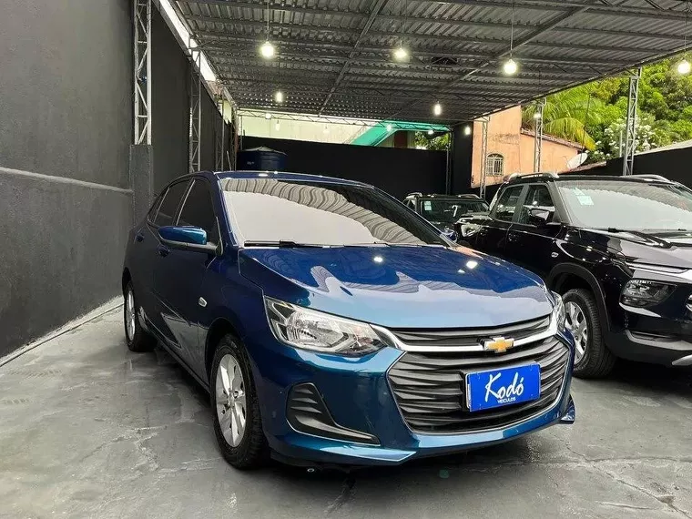 Chevrolet Onix Azul 1