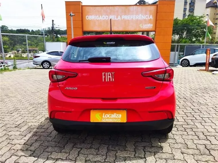 Fiat Argo Vermelho 7