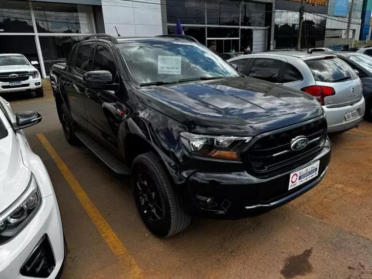 Ford Ranger Preto 1