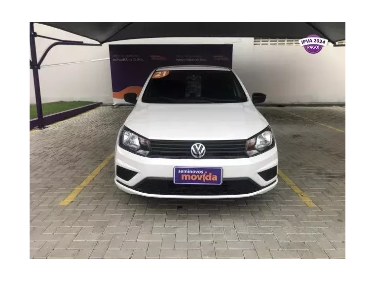 Volkswagen Gol Branco 1