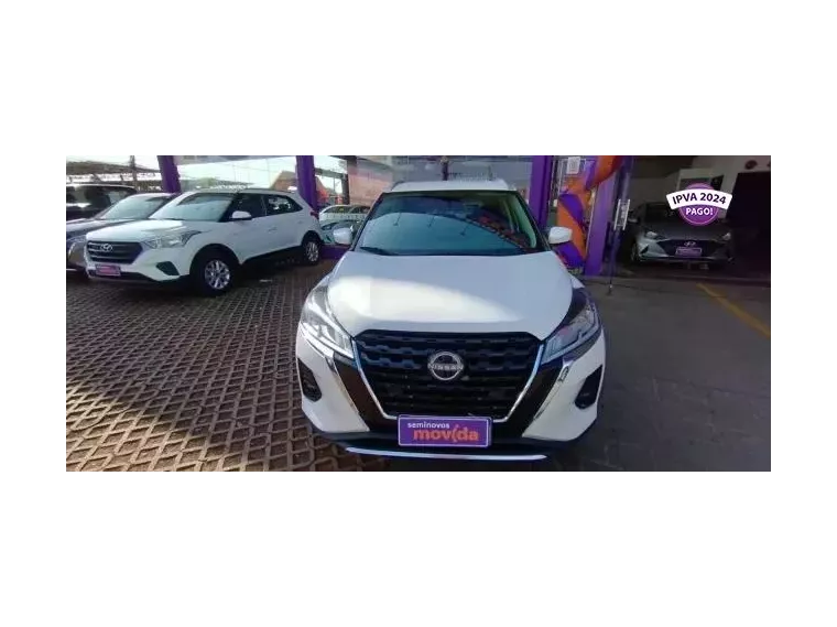 Nissan Kicks Branco 6