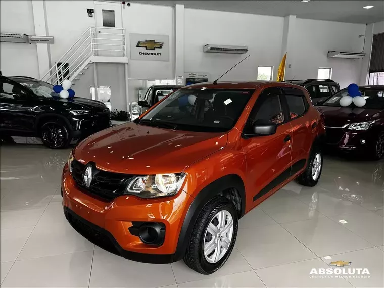 Renault Kwid Laranja 11