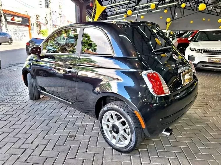 Fiat 500 Preto 2