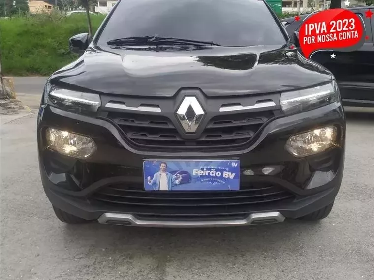 Renault Kwid Preto 4