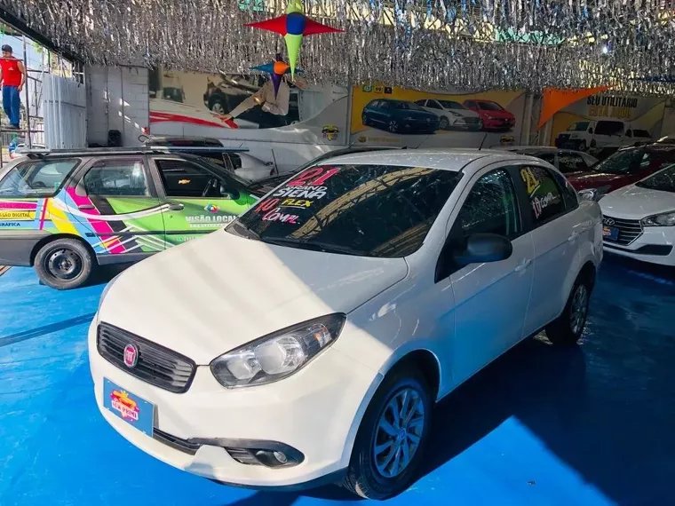 Fiat Grand Siena Branco 9