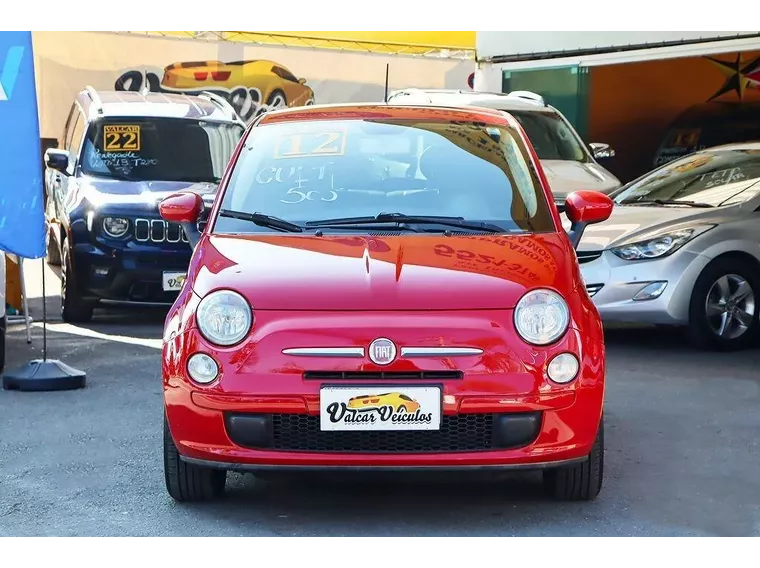 Fiat 500 Vermelho 1