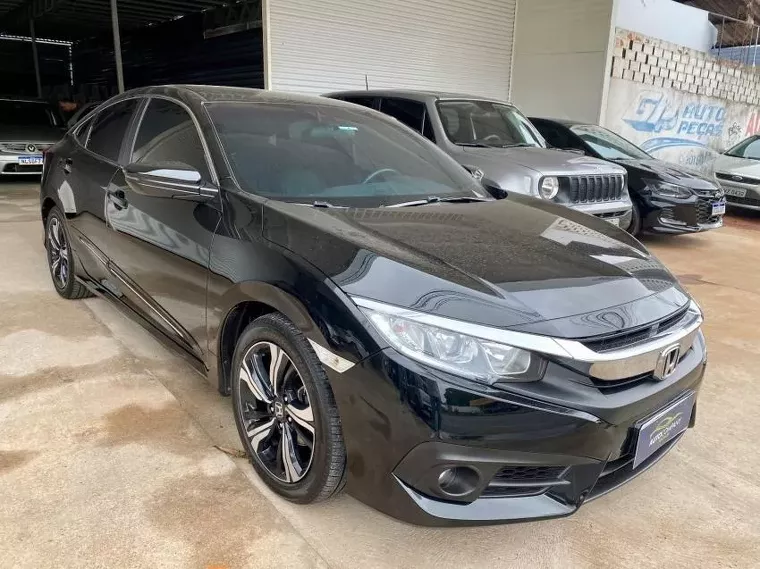 Honda Civic Preto 16