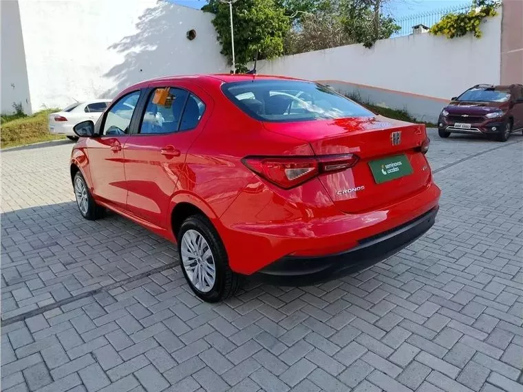 Fiat Cronos Vermelho 4