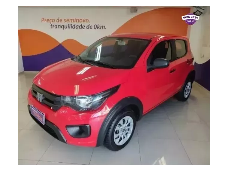 Fiat Mobi Vermelho 1