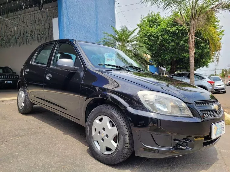 Chevrolet Celta Preto 4