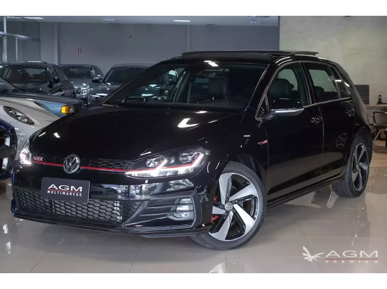 Volkswagen Golf Preto 4