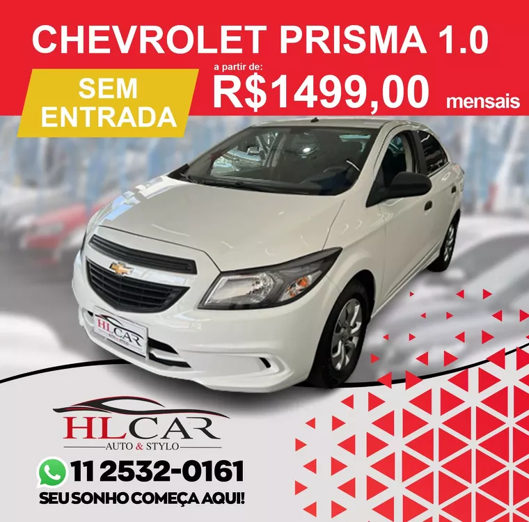 Chevrolet Prisma Branco 7