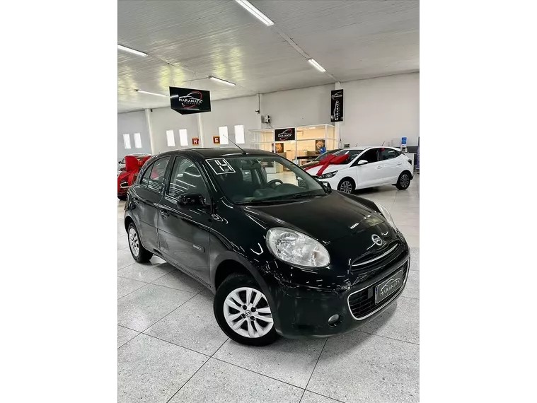 Nissan March Preto 1